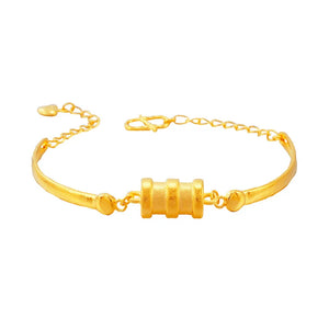 OMHXFC BE430 24KT Bracelet Bangle for Women Girl Party