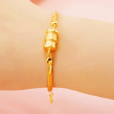 OMHXFC BE430 24KT Bracelet Bangle for Women Girl Party