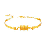 OMHXFC BE430 24KT Bracelet Bangle for Women Girl Party