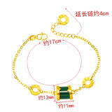 Vintage Round 24KT Bracelet for Women