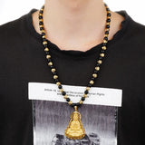 OMHXFC NL233 Guanyin 24KT Pendant Necklace