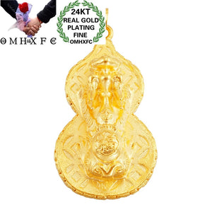 OMHXFC Jewelry PN429 24KT Pendant Charm