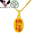 OMHXFC Jewelry PN454 Woman Party Birthday Wedding Gift 24KT Pendant Charm