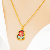 European Fine Woman Girl Party Birthday Wedding Gift Calabash Pendant