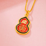 European Fine Woman Girl Party Birthday Wedding Gift Calabash Pendant