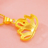 OMHXFC European Fine Woman Girl Party Birthday Wedding Gift Pendant Charm