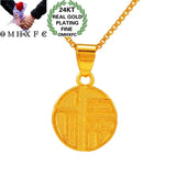 European Fine Hot Woman Girl Party Birthday Wedding Gift Round Pendant