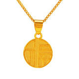 European Fine Hot Woman Girl Party Birthday Wedding Gift Round Pendant