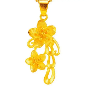 European Fine Woman Girl Party Birthday Wedding Gift Rose Pendant Charm