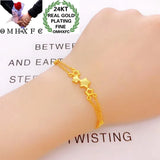 European Hot Fine Woman Star 24KT Bracelet Bangle