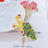 European Fine Peacock Pendant Charm for Women