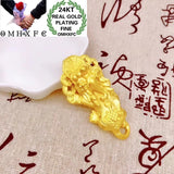 24KT PIXIU Pendant European Fine Woman Man Party Birthday Wedding Gift