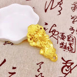 24KT PIXIU Pendant European Fine Woman Man Party Birthday Wedding Gift