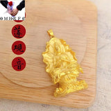 OMHXFC Vintage GUANYIN 24KT Pendant Charm