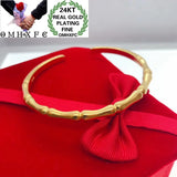 European Fine Woman Girl Party Birthday 24KT Bangle