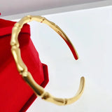European Fine Woman Girl Party Birthday 24KT Bangle
