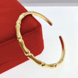 European Fine Woman Girl Party Birthday 24KT Bangle