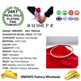 European Fine Woman Girl Party Birthday 24KT Bangle