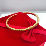 European Fine Woman Girl Party Birthday 24KT Bangle