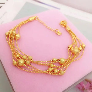 European Fine Woman Girl Beads Bracelet