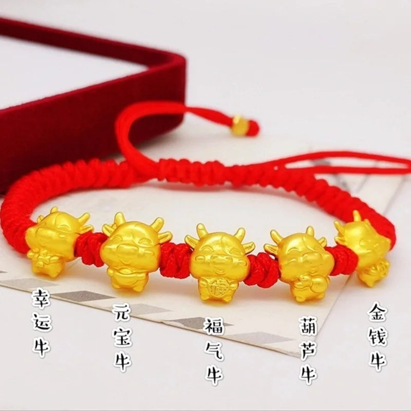 European Hot Woman Girl Party Birthday Gift Red Thread Bracelet