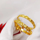 OMHXFC YM2493 Star Bell 24KT Bracelet Bangle