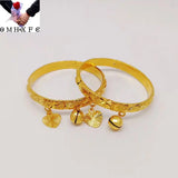OMHXFC YM2493 Star Bell 24KT Bracelet Bangle