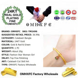 OMHXFC YM2496 24KT Bracelet Bangle for Women