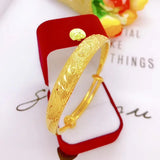 OMHXFC Jewelry YM269 Fine Woman Girl Phoenix Pendant Bangle
