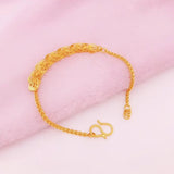 European Hot Fine Phoenix Tail 24KT Bracelet