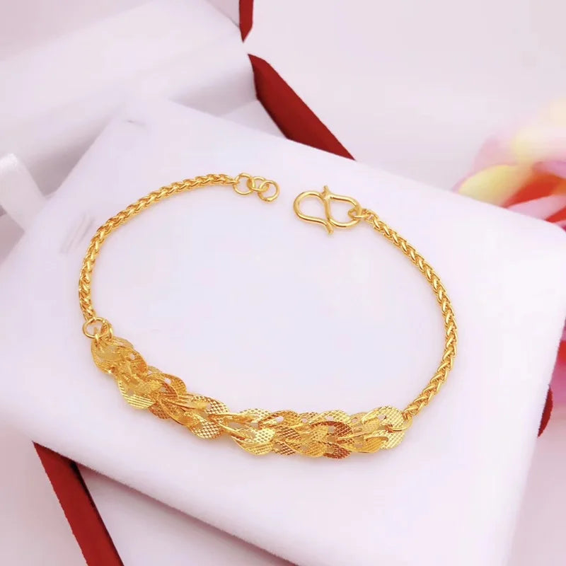 European Hot Fine Phoenix Tail 24KT Bracelet