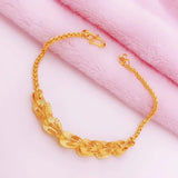 European Hot Fine Phoenix Tail 24KT Bracelet