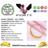 European Hot Fine Phoenix Tail 24KT Bracelet
