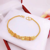 European Hot Fine Phoenix Tail 24KT Bracelet