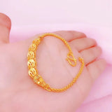 European Hot Fine Phoenix Tail 24KT Bracelet