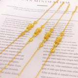 OMHXFC Vintage PIXIU 24KT Bracelet Bangle for European Woman Girl