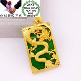 European Dragon 24KT Pendant Charm for Party Wedding Gift
