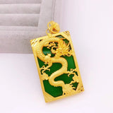 European Dragon 24KT Pendant Charm for Party Wedding Gift