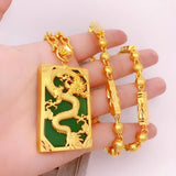 European Dragon 24KT Pendant Charm for Party Wedding Gift