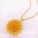 European Hot Fine Woman Girl Party Birthday Wedding Flower Pendant Charm