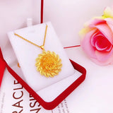 European Hot Fine Woman Girl Party Birthday Wedding Flower Pendant Charm
