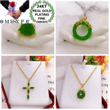 European Party Birthday Gift Buddha Zircon 24KT Pendant
