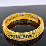 OMHXFC Jewelry European Fine Woman Party Wedding Gift Geometric Hollow Bangle