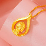 European Fine Woman Party Birthday Wedding Gift The Buddha Pendant Charm