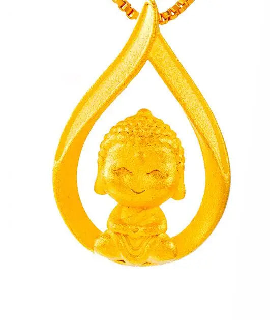 European Fine Woman Party Birthday Wedding Gift The Buddha Pendant Charm