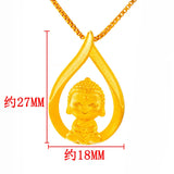 European Fine Woman Party Birthday Wedding Gift The Buddha Pendant Charm