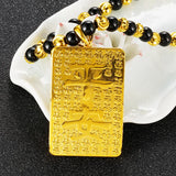 European Fine 24KT Pendant Necklace for Party Birthday Wedding