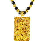 European Fine 24KT Pendant Necklace for Party Birthday Wedding