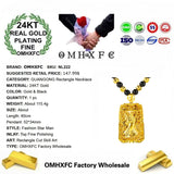 European Fine 24KT Pendant Necklace