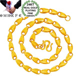European Fine Man Party Gift Melon Seeds Beads Chain Necklace
